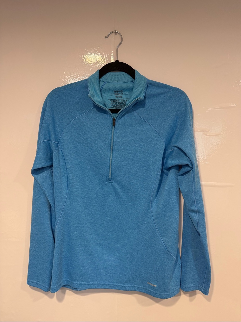 Light Blue Patagonia Quarter-Zip Pullover